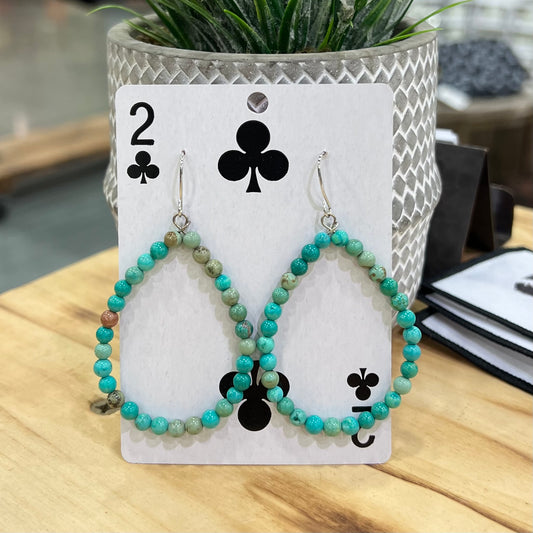 The Jasper Earrings - Teal