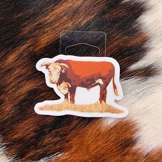 Sticker - Hereford Bull