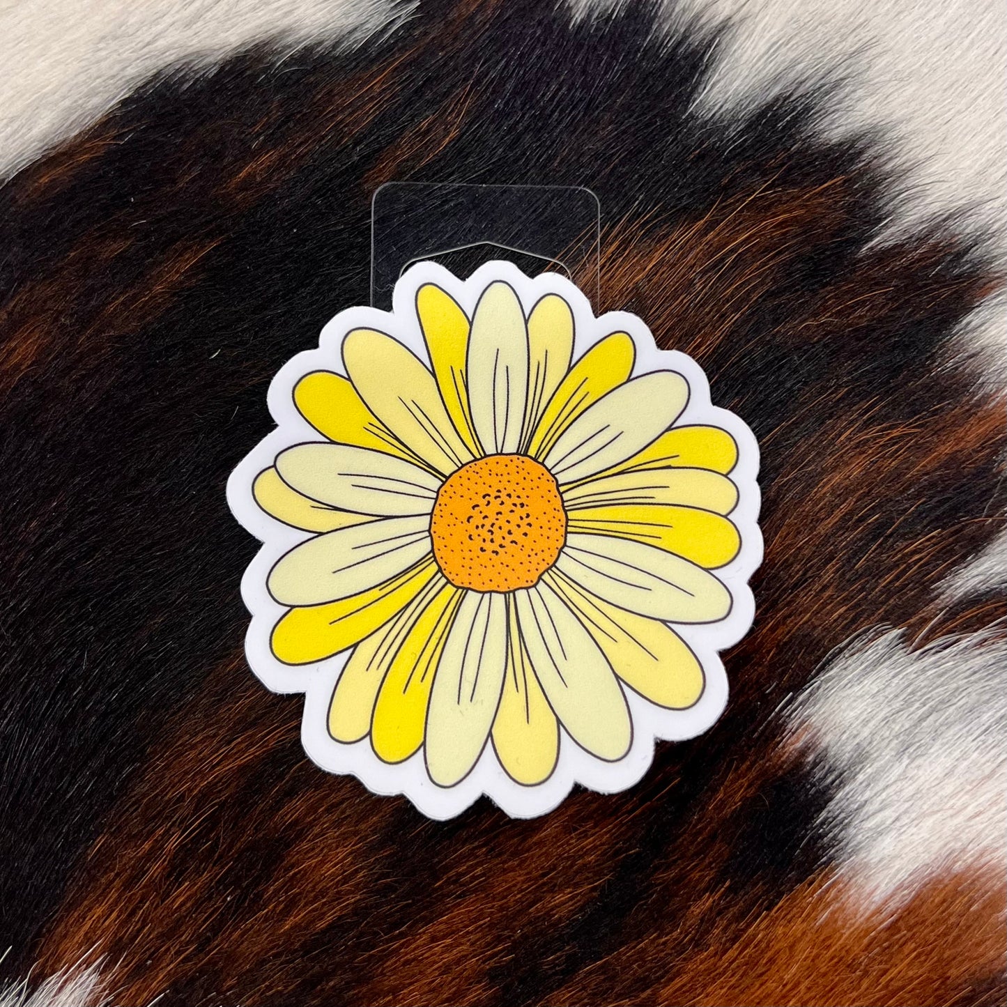 Sticker - Yellow Daisy