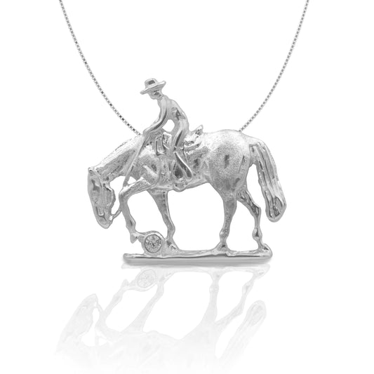 Kelly Herd Trail Horse Necklace