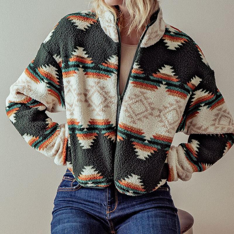 Aztec Sherpa Jacket