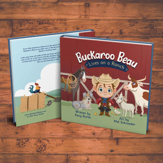 Buckaroo Beau Lives On A Ranch Book