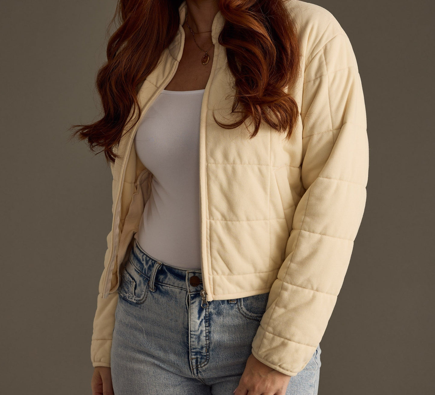 The Dixie Jacket - Cream