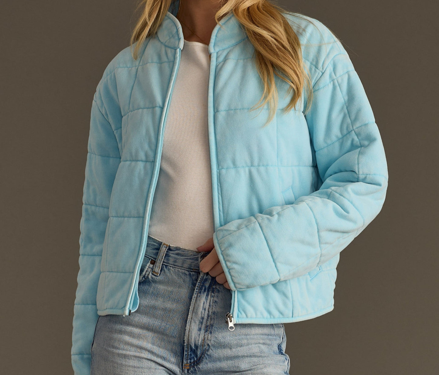 The Dixie Jacket - Light Blue