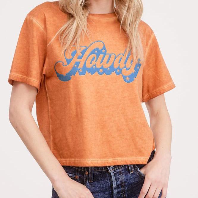 Orange Howdy Top