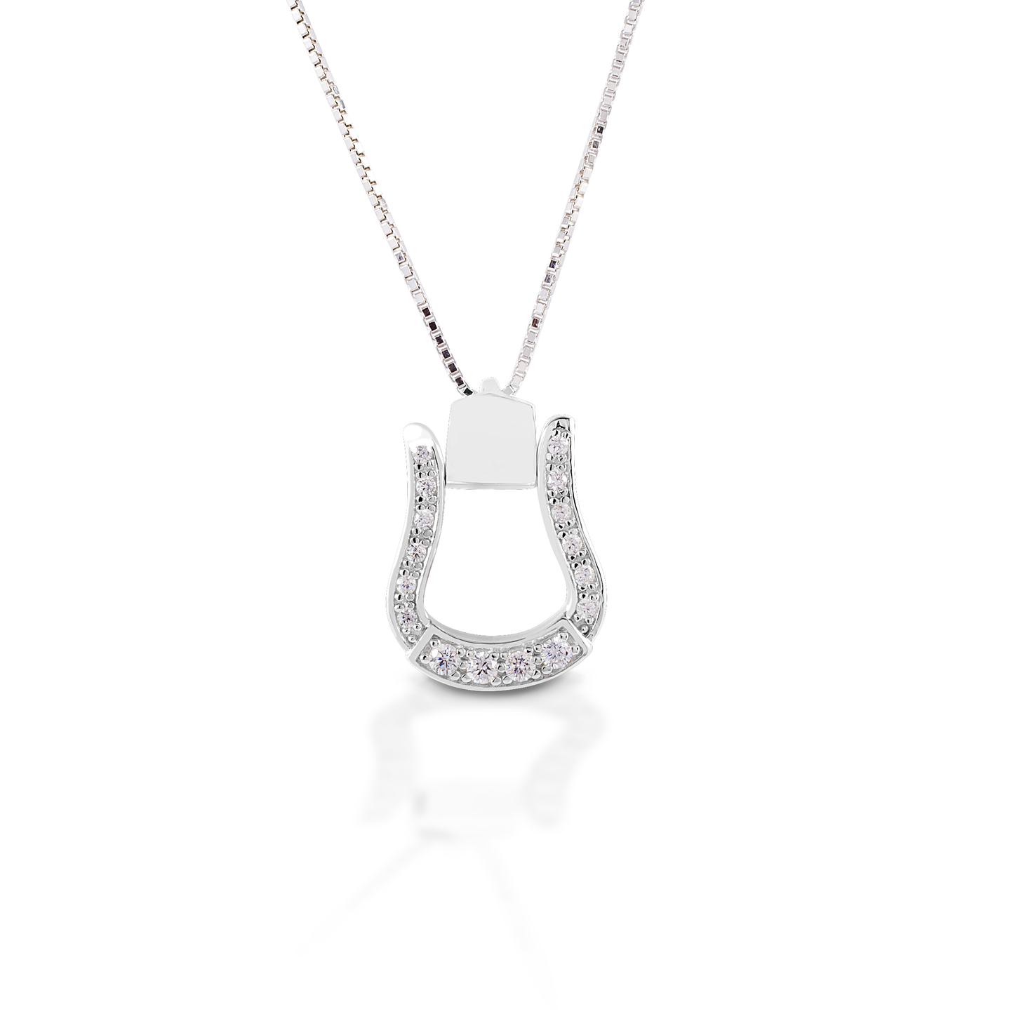 Kelly Herd Oxbow Stirrup Necklace