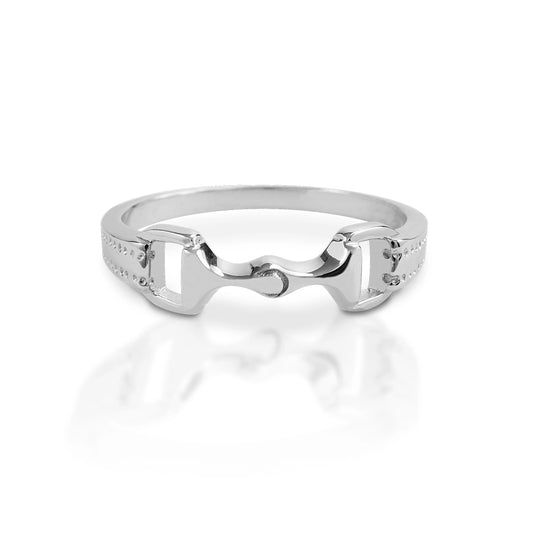 Kelly Herd 6mm Bit Ring - Sterling Silver