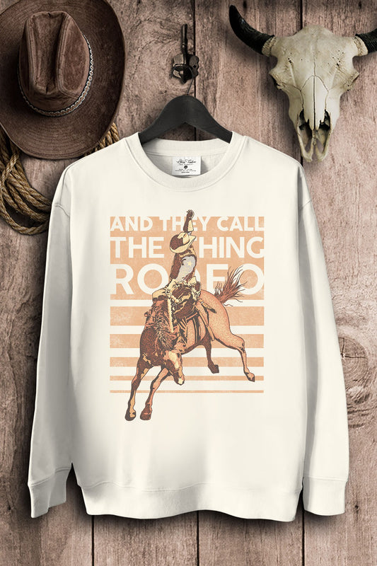 They Call The Thing Rodeo Crewneck