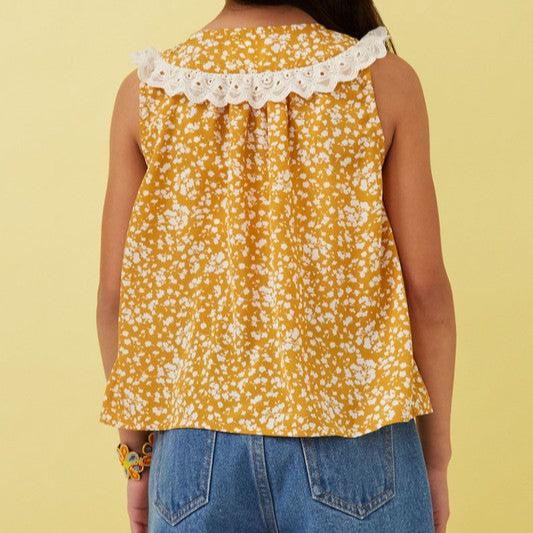 Youth Lace + Floral Top